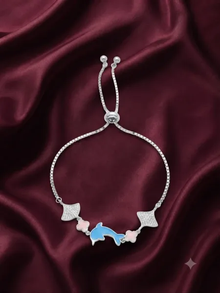 Celeste Dolphin Bloom Bracelet