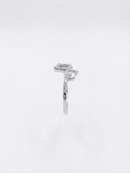 Double Leaf Elegance Ring