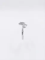 Double Leaf Elegance Ring