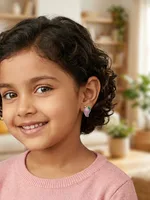 Grape Bunch Enamel Stud Earrings (Kids/Toddler Edition)