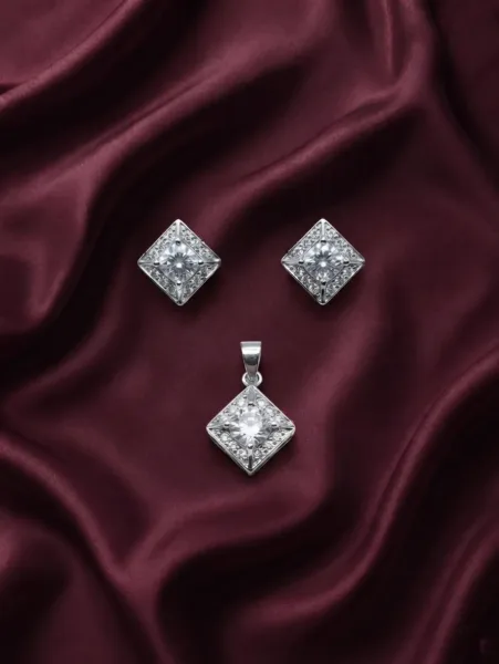 Celestial Elegance Set with pendant and earrings