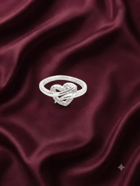 Amoura Infinity Heart Ring