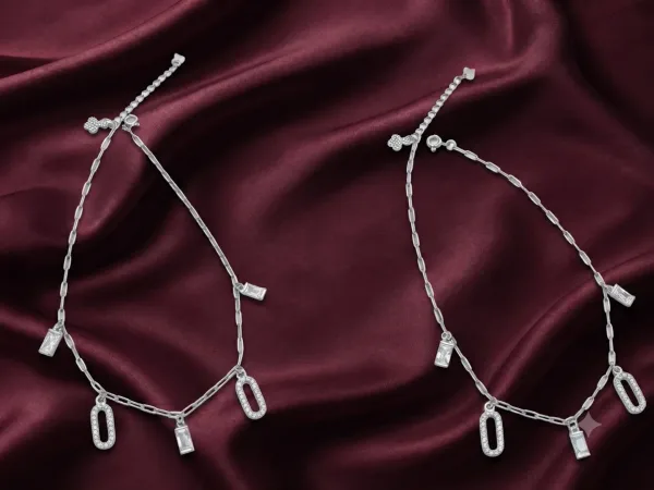 Celestial Link Charm anklet