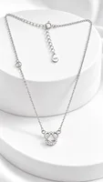 Silver Elegant Heart pandent chain