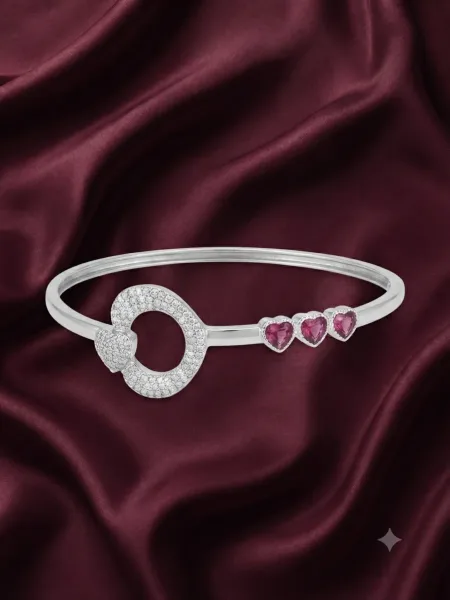 Celeste Eternal Hearts Bangle