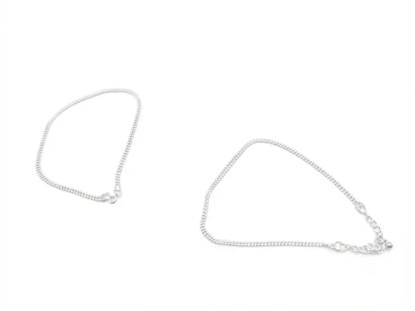 double-layered chain anklet