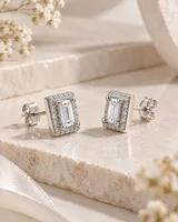 Silver Radiance Earring