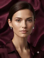 Aurora Emerald Earrings