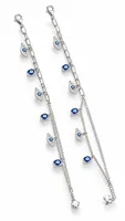 Celestial Evil Eye Charm Anklet