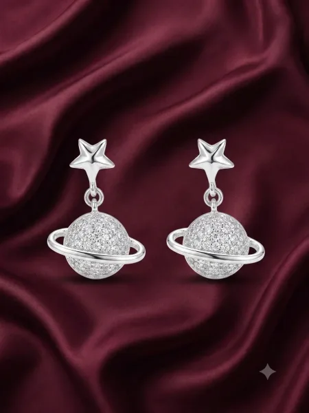 celestial dangle earrings