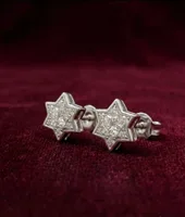 Celestial Star Diamond Stud Earrings