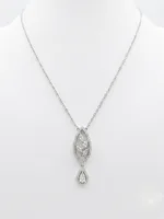 The Laurel Drop Collection with pandet and earings