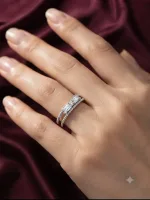 Lumière Twin Baguette Ring