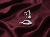 * Ruby Charm Hoops