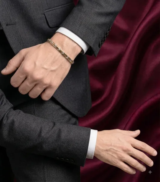 The Chevron Royale Bracelet