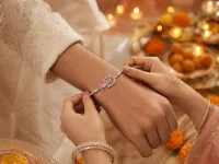 Premium Crystal Bro Rakhi