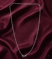 Subtle Silver Ball Chain