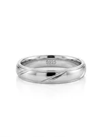 Silver Carved Ring