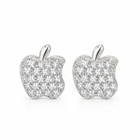 Apple Silver Stud
