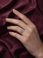 Celestial Infinity Knot Ring