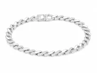 Premium Sparkling Cuban Link Bracelet
