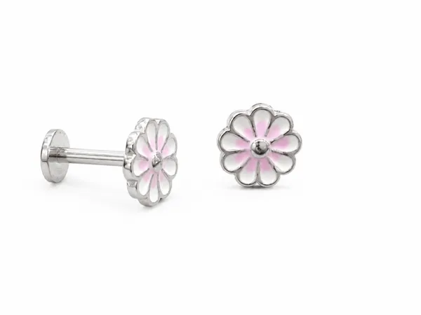 Pretty Flower Baby Stud Earrings