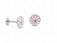 Pretty Flower Baby Stud Earrings