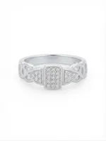 Silver Cluster Ring