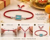Elegant BRO Adjustable Rakhi