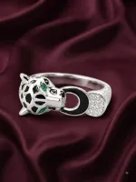 Prowling Panther Ring