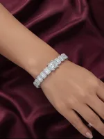 Celeste Emerald Tennis Bracelet