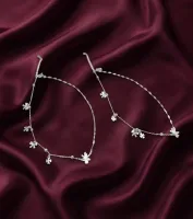 Elegant Pearl & Butterfly Anklet