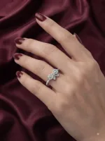 Celestial Double-Bloom Ring
