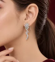 Silver Celestial Earring