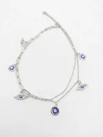 Celestial Evil Eye Charm Anklet
