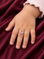 Pink Swan Princess Kids Ring