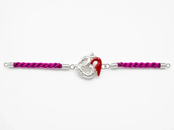 Shiv Om Silver Rakhi