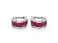 Ruby Royale Hoops