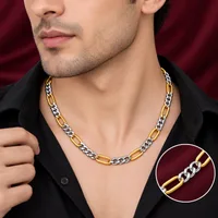 Silver Gold Link Chain