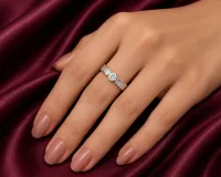 Celestine Solitaire Ring