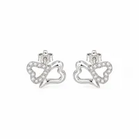 Silver Heart Earring