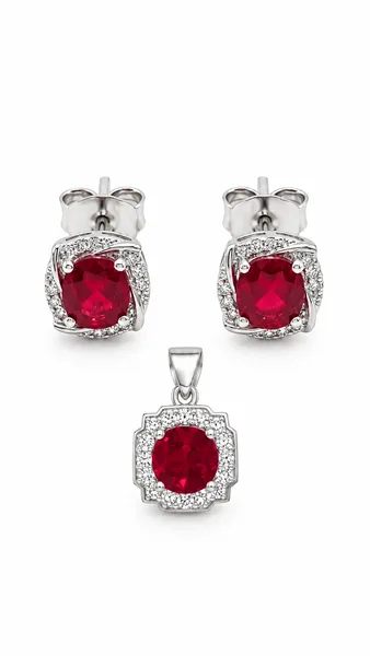 Crimson Rose Ruby Set