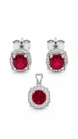 Crimson Rose Ruby Set