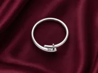 Sterling Silver Elegant Open Wrap Ring