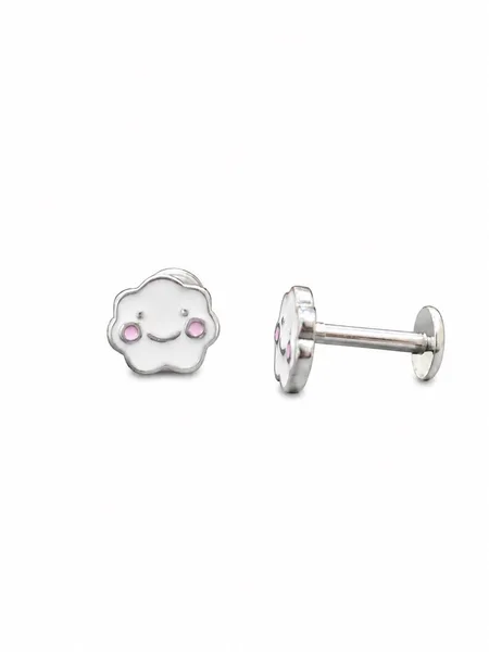 Sweet Cloud Baby Stud Earrings