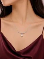 Pearl Curve Elegance Pendant
