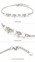 Celestial Evil Eye Charm Anklet