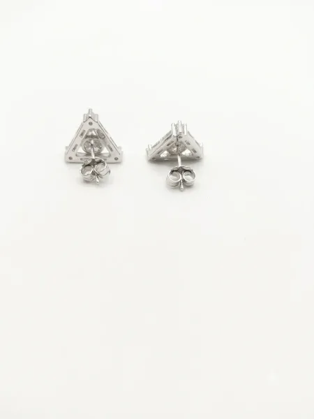 Aurelia Triangle Stud Earrings