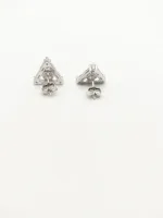 Aurelia Triangle Stud Earrings