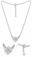 Silver Floral Radiance pandent chain